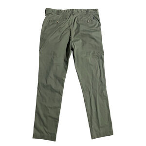 Polo Ralph Lauren Polo Chino Pants Mens 36x34 Green Stretch Straight Fit Twill